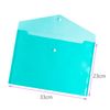 A4 Plastic Wallet Folders-24 Pack A4 Plastic Folders Plastic Popper Wallet Document Folder with Button Closure(8 Colors)