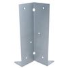 Arris Rail Bracket Fence Post Support Galvanised 225mm Panel Repair 2PK