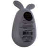 Happy Easter Egg Hunt Bunny Rabbit Plastic Pink Ears reusable container White 4+