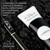 PIUMA Bamboo Charcoal Toothpaste - Natural Teeth Whitener - Peppermint Flavour, Recyclable Packaging (75 ml)