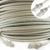 Pebble Eleven 40M Extra Long Gigabit CAT6 Ethernet Cable Network LAN Internet Wire Lead Grey