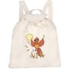 Azeeda 'Phoenix Wearing Sunglasses' Canvas Rucksack/Backpack (RK00039266)