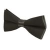 Dobell Mens Black Bow Tie Pre-Tied