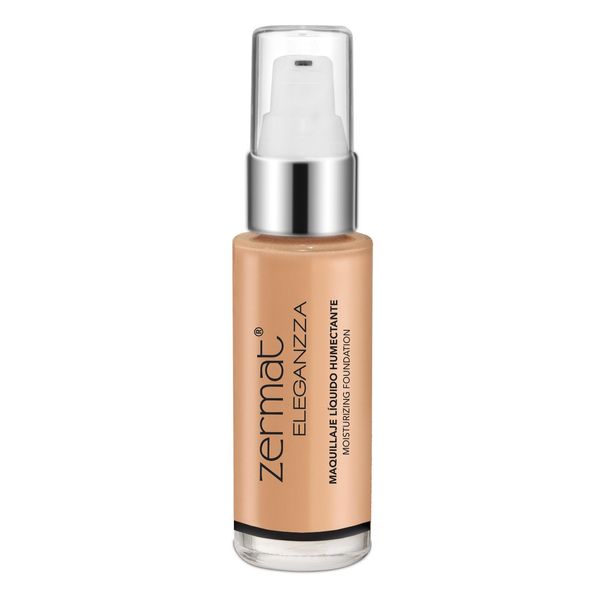 Zermat Eleganzza, Beige Moisturizing Liquid Makeup, 1.01 Fl. Oz.