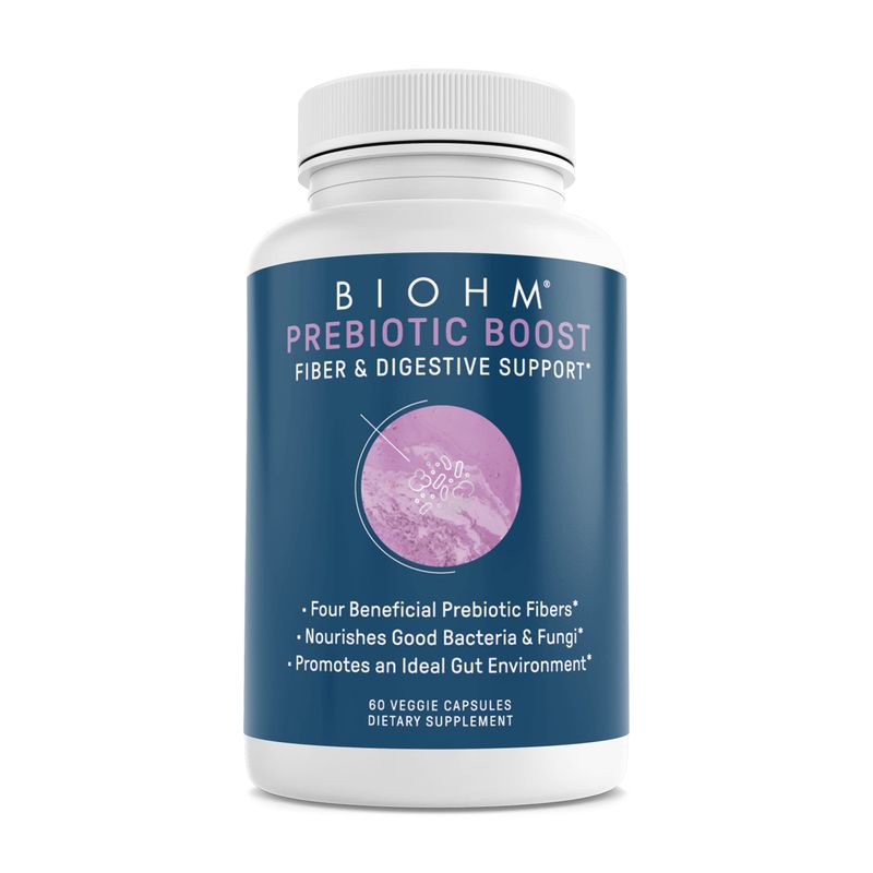 BIOHM Prebiotic Fiber Supplement - 4 Dietary Prebiotic Fiber That ...