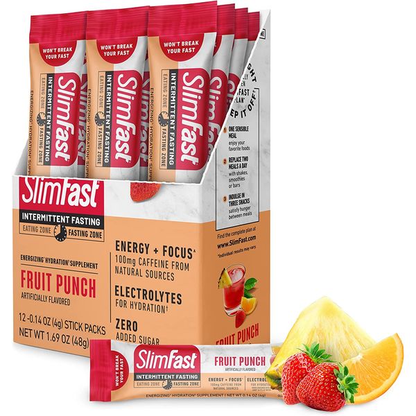 Hydration Packets,  Intermittent Fasting Electrolytes, Energy Powder Drink Mi...