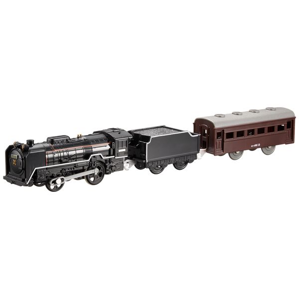 PLARAIL - S-28 Steam Locomotive Type D51-200 w/Head Light (Model Train)