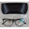 DIFF Eyewear Leah Blue Light Glasses Clear Leopard Frame Clear Lens