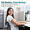Purely E5720 Ergonomic Computer Arm/Elbow Support Rest for Desk - Black