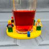Lego Inspired Building Block - Drinks Coaster - 3D Printed - Desk Accessory - Personalised Gift