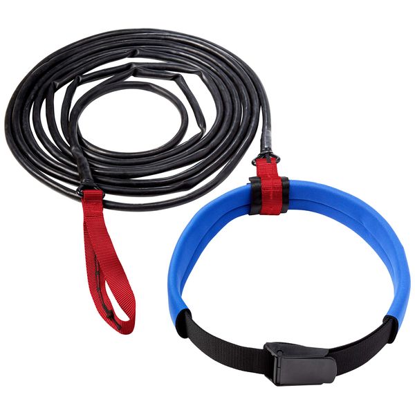 StretchCordz Long Belt Slider, Red Strap Handle