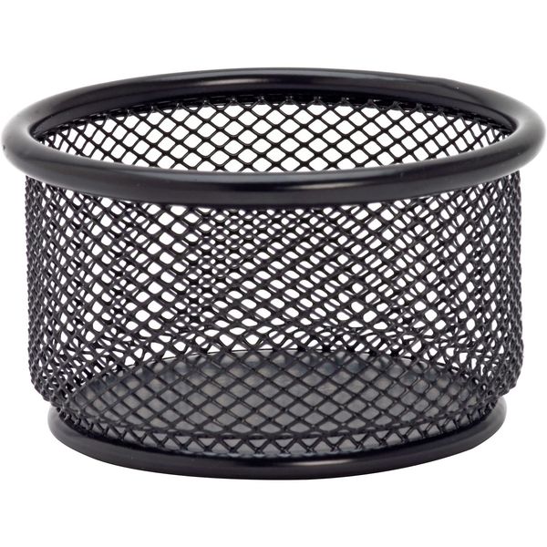 Lorell 84150 Paper Clip Holder, 3-3/4-Inch x3-7/8-Inch , Black Mesh