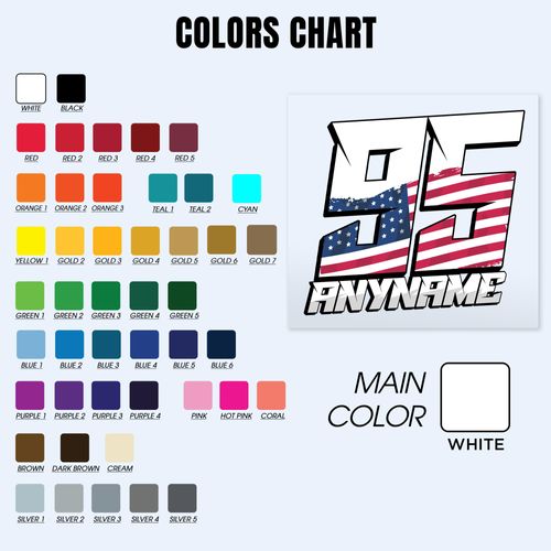 Personalized Racing Number Name Transparent Sticker Custom Cars Stickers Racer Driver Waterproof UV DTF Transfer Sticker for Racing Car Dirt Bike Plate BMX Car Truck Decor Motorcycle Bike Motors RC