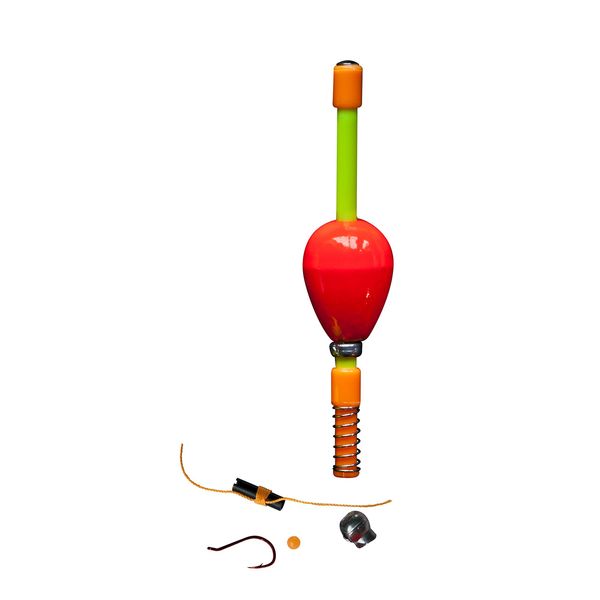 Duz-it-All 1.25" Weighted Orange Slip Bobber