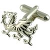 Pair Welsh Dragon Cufflinks + Select Gift Black Pouch