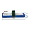 Replacement Battery for ILIFE V3s Pro, V5s Pro Robot Vacuum Cleaner with 2 brush