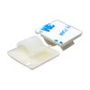 100 Pack - Self Adhesive Cable Clips 10mm Cable Management Tidy Hooks (White)
