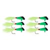 Shad Darts - 3, 6 or 12 Pack (Multiple Colors/Weights) (Green/Black 1/16 oz)