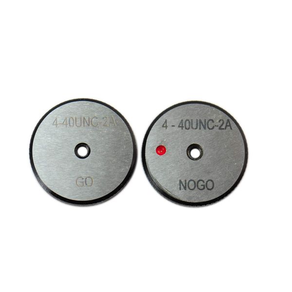 Shars GO NO-GO Thread Ring GAGE 2 PCS Set (303-1689 4-40UNC)