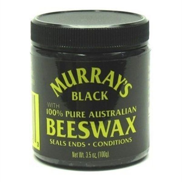 Murrays Black Beeswax 3.5oz Jar (2 Pack) by Murrays