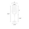 Thunder Group PLTHWG014RC Red Wine Glass, 14-Ounce