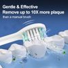 Replacement Toothbrush Heads Compatible with AquaSonic Black Series, Vibe Series, Black Series Pro,and for Duo Series Pro Electric Toothbrush White, Pack of 5