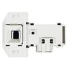 SPARES2GO Washing Machine Door Interlock Switch Compatible with Bosch WAA WAB WAE Series