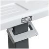 Medical Table Overbed Adjustable Bedside Hospital Rolling Tables With Wheels New