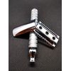 DE Closed Comb Safety Razor Chrome N4S01
