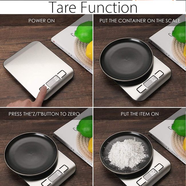 Digital Kitchen Food Scale 22lb/1g Multifunction w/ Tare Function