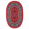 MyTinyWorld Dolls House Small Oval Tudor/Medieval Rug (TUNSO02)