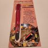 Cooked Perfect Color Changing Thermometer for Beef / Red Plastic NIP