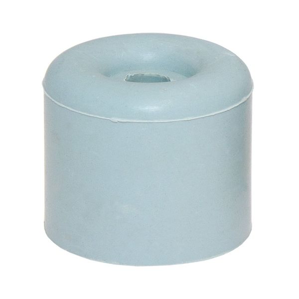 Pack of 5 Rubber Door Stop, 30 x 26 mm Blue-Grey