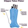 Toker Poker - Clipper Lighter Case Multi Tool, Fun Guy Collection, All Inclusive Tool for Camping and Other (Toadstool)