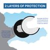 Filter Bros LV-H132-RF HEPA Activated Carbon Replacement Filter Fits LEVOIT H132