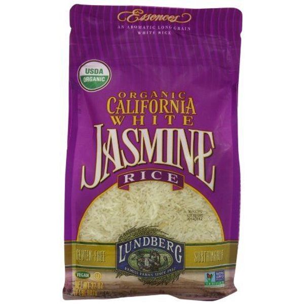 Lundberg Family Farms Organic Jasmine Rice California White 32 Ounce