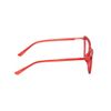 Calabria Gotham City Flex 84 Triangular Cat Eye Reading Glasses +7.00 Smoke Red