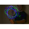 GloFX 6 Led Spinning Orbit: Pure Bliss Multicolor Pattern - Flow Rave Toy