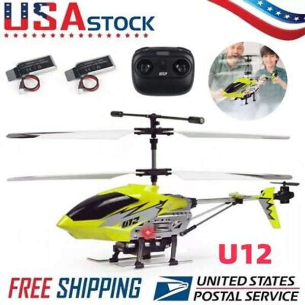 Cheerwing U12 2.4G Mini RC Helicopter One Key Take Off Helicopter w/ 2 Batteries