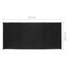 kwmobile Dust Cover Compatible with Universal Keyboard (L) - Computer Keyboard Protector Fabric Case - Black