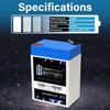 Mighty Max Battery 6V 4.5AH Lithium Replacement Battery compatible with Bright Way Group BW645