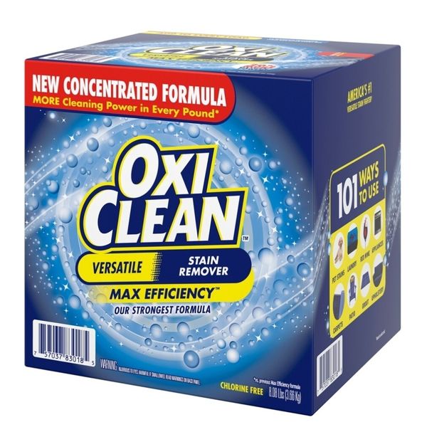OXI CLEAN CONCENTRATE VERSATILE STAIN  REMOVER DETERGENT BOOSTER (8.8 Lb. Pack)