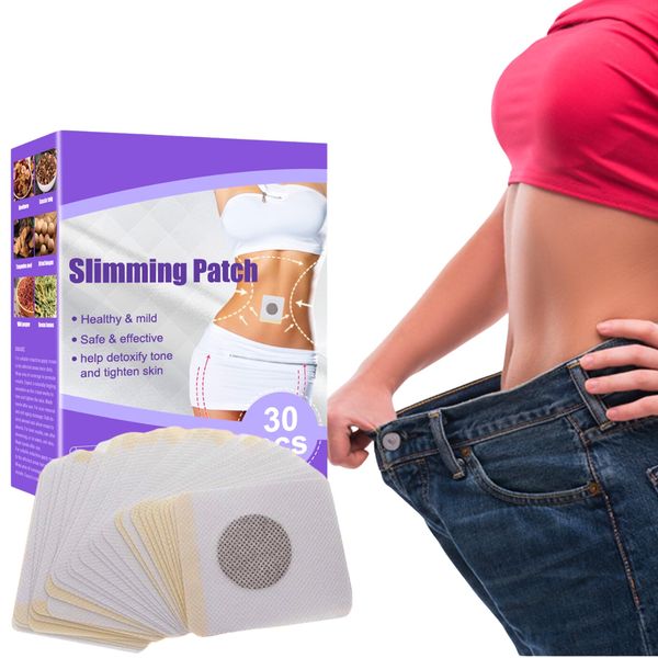 Trendyfave 30 PCS Firming Patches, Body Management Patches, Body Shaping Stickers, Natural Firming Patch Patches, Lymphatic Drainage Patches, Firming Patches for Women & Men Body Curves