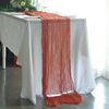TERRACOTTA 10 ft Cheesecloth EXTRA LONG TABLE RUNNER Cotton Wedding Events