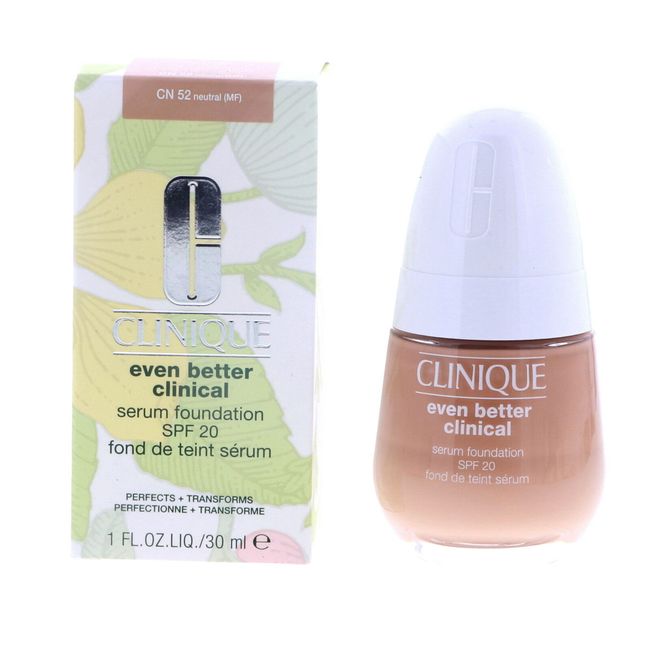 Clinique Even Better Clinical Serum Foundation SPF20, CN52 Neutral, 1 oz