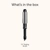 Conair Instant Heat Curling Iron Brush, 1 1/4-Inch Barrel Curling Brush for Short Hair, 30-Second Heat-Up with 25 Heat Settings for All Hair Types, Black