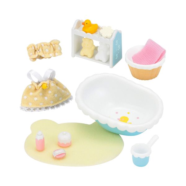 Epoch Sylvanian Families Family Doll "Baby Bath Set Ka-210"