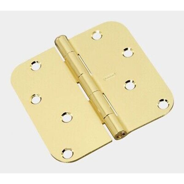 National Hardware 4'' in. L Polished Brass Door Hinge (1-UNIT)