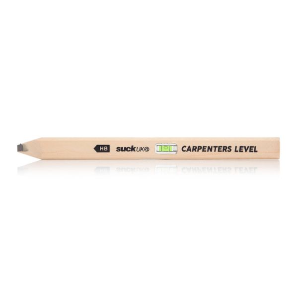SUCK UK Spirit Level Pencil, Beige
