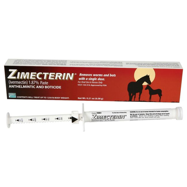 Zimectrin Paste Dewormer 1Dose